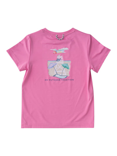 PRE-ORDER Girls Pro Performance Fishing Shirt- Fuchsia Pink