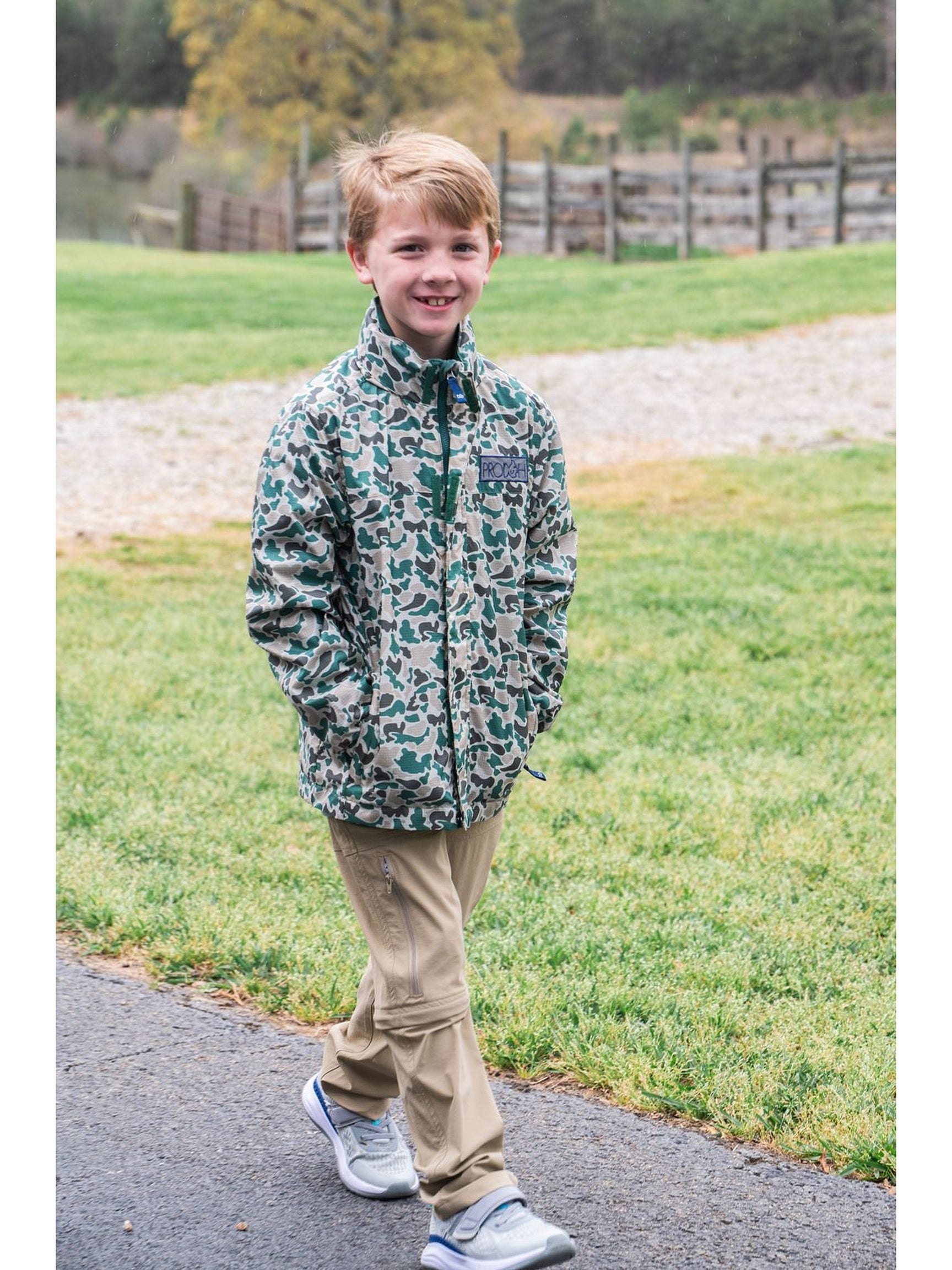 PRE-ORDER Boys Reflective Rain Jacket