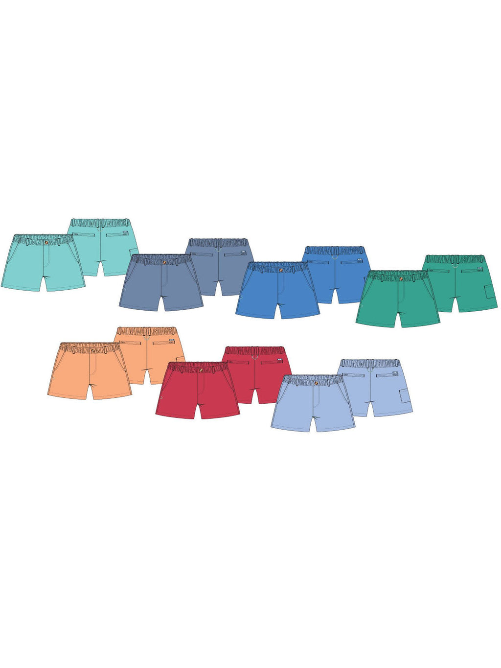PRE-ORDER Boys Outrigger Performance Shorts