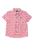 PRE-ORDER Boys' Short Sleeve Button Down Shirt