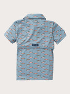 PRE-ORDER Boys' Pro Performance Short Sleeve Polo - Rainbow Trout