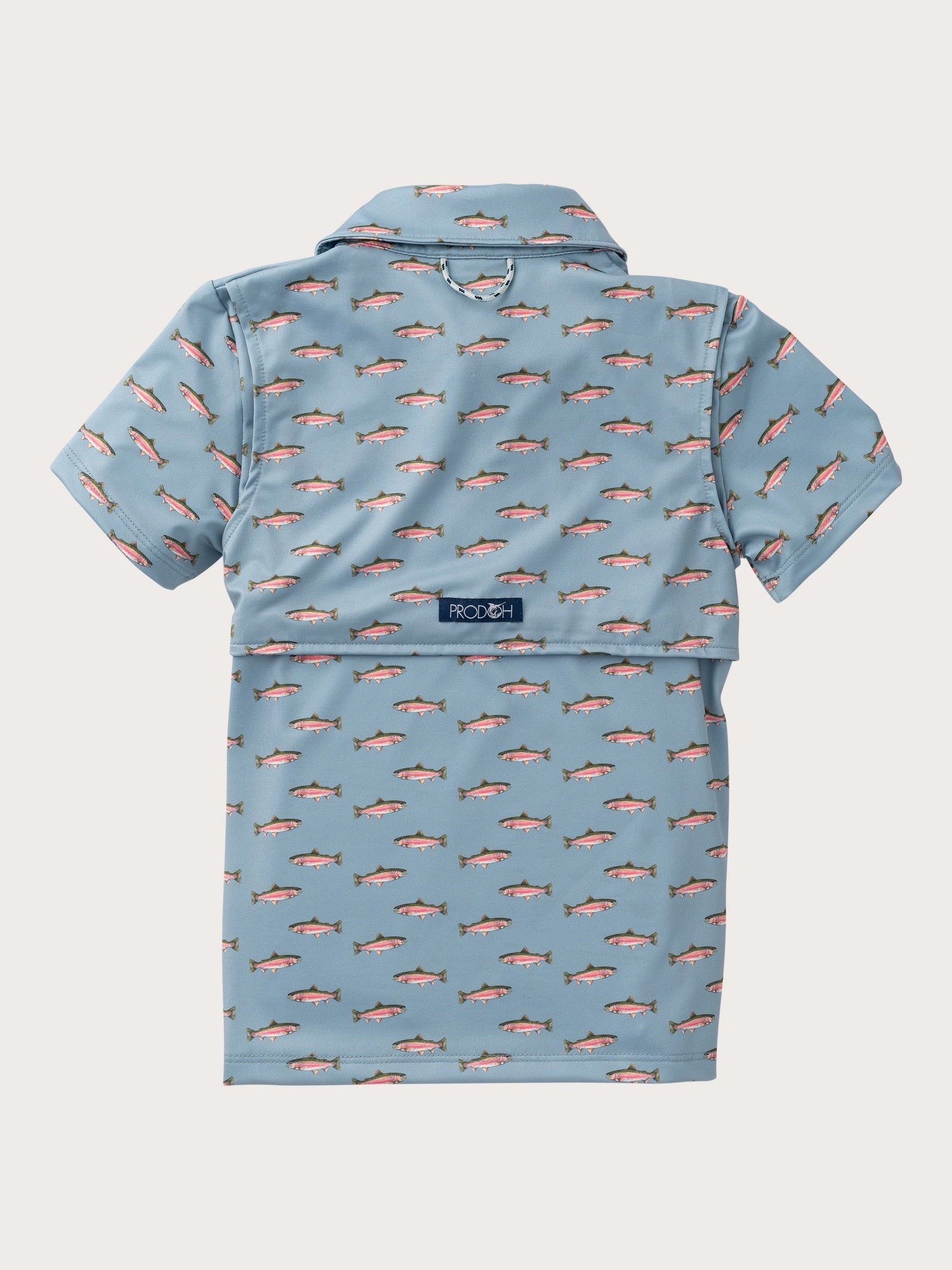 PRE-ORDER Boys' Pro Performance Short Sleeve Polo - Rainbow Trout
