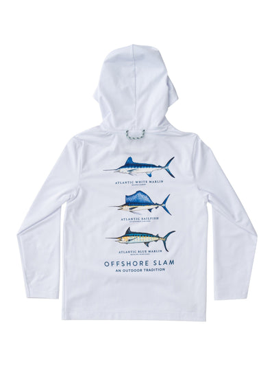 PRE-ORDER Pro Performance Hoodie- Blue Fish