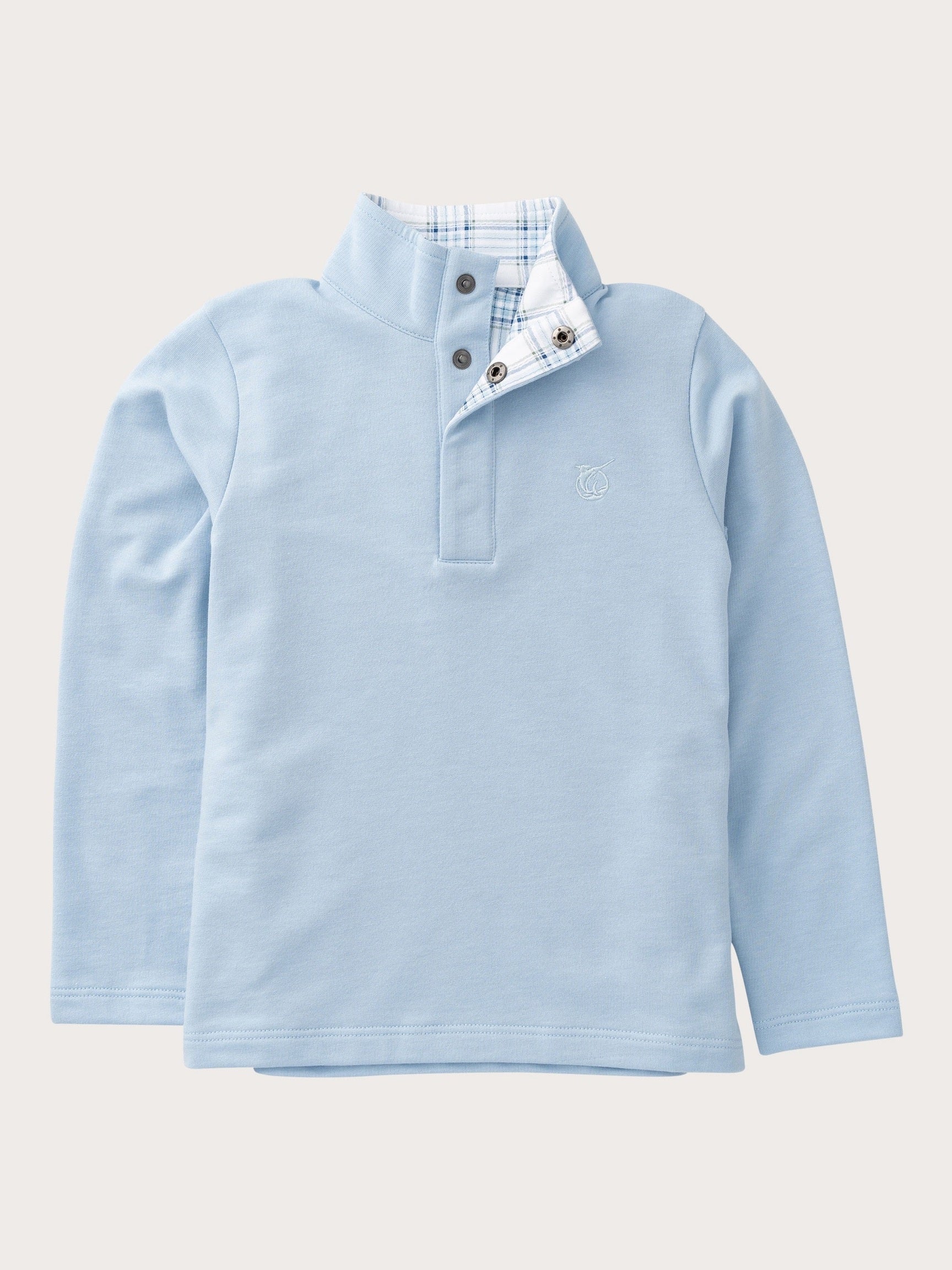 PRE-ORDER Boys Sporty Snap Pullover