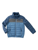 PRE-ORDER Boys Puffer Jacket - Dark Denim Colorblock