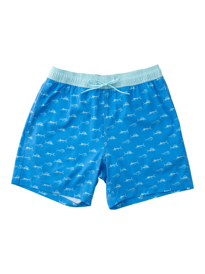 PRE-ORDER Men's Boogie Board Swim Trunks- Marina Fish