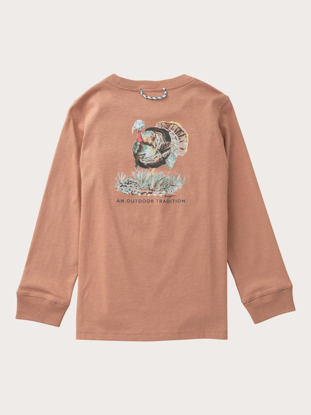 PRE-ORDER Kid's Long Sleeve Cotton T-Shirt - Turkey
