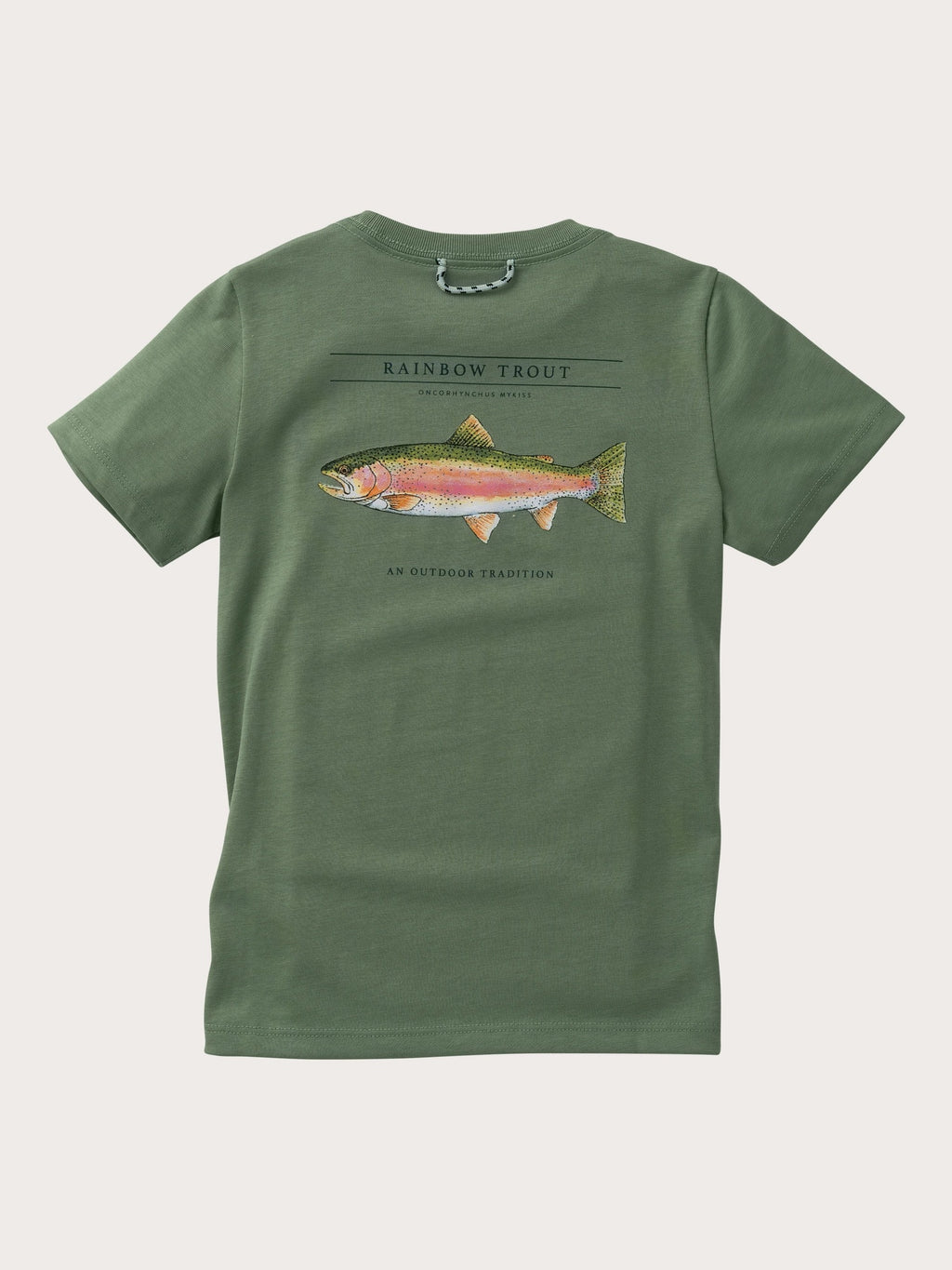 PRE-ORDER Kid's Short Sleeve Cotton T-Shirt - Rainbow Trout