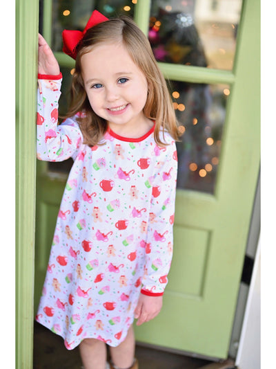 PRE-ORDER Rosie Dress- Gingerbread