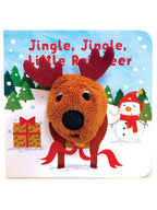 Jingle, Jingle, Little Reindeer Finger Puppet Book