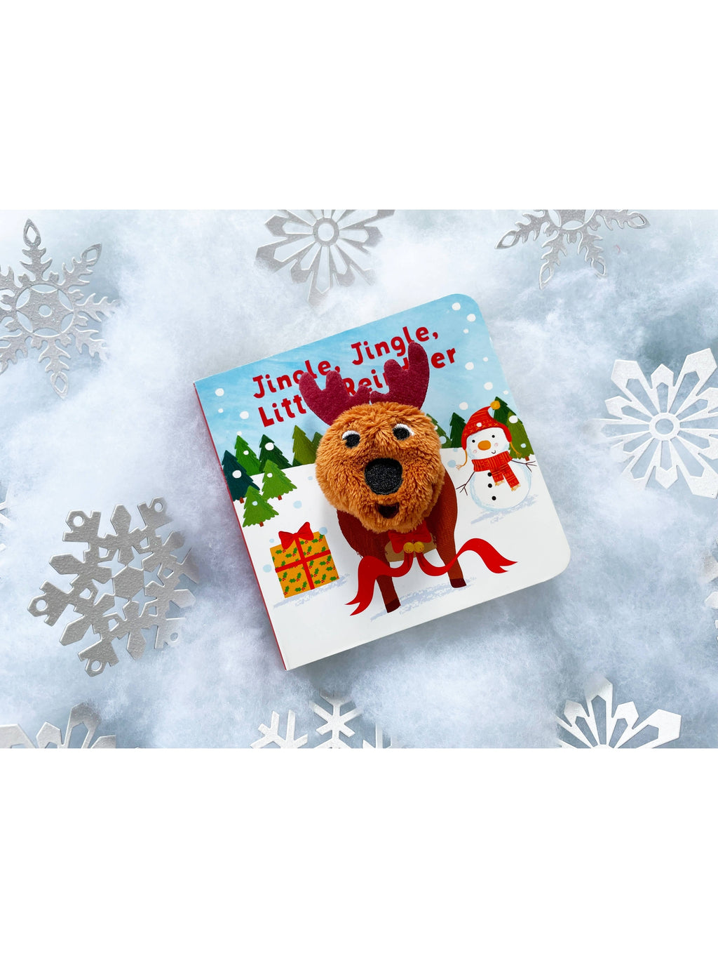 Jingle, Jingle, Little Reindeer Finger Puppet Book