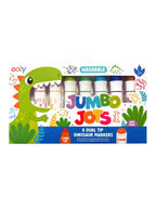 Jumbo Jots Dual Tip Dinosaur Stamp Markers - Set of 8