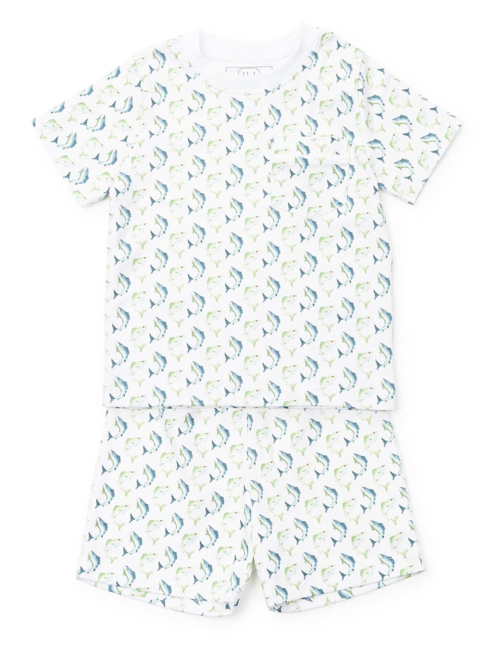 Charles Boys’ Short Set - Jumping Trout