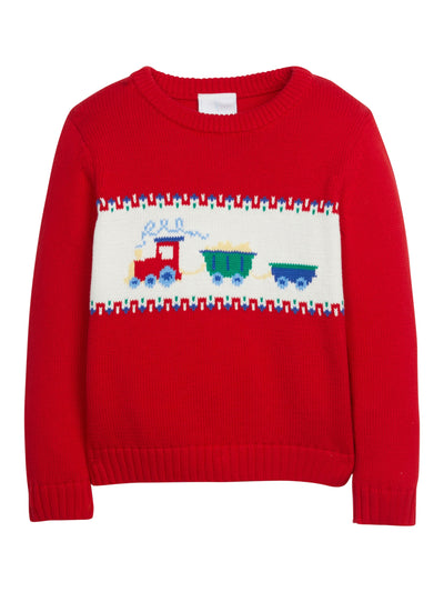 PRE-ORDER Intarsia Sweater-Train