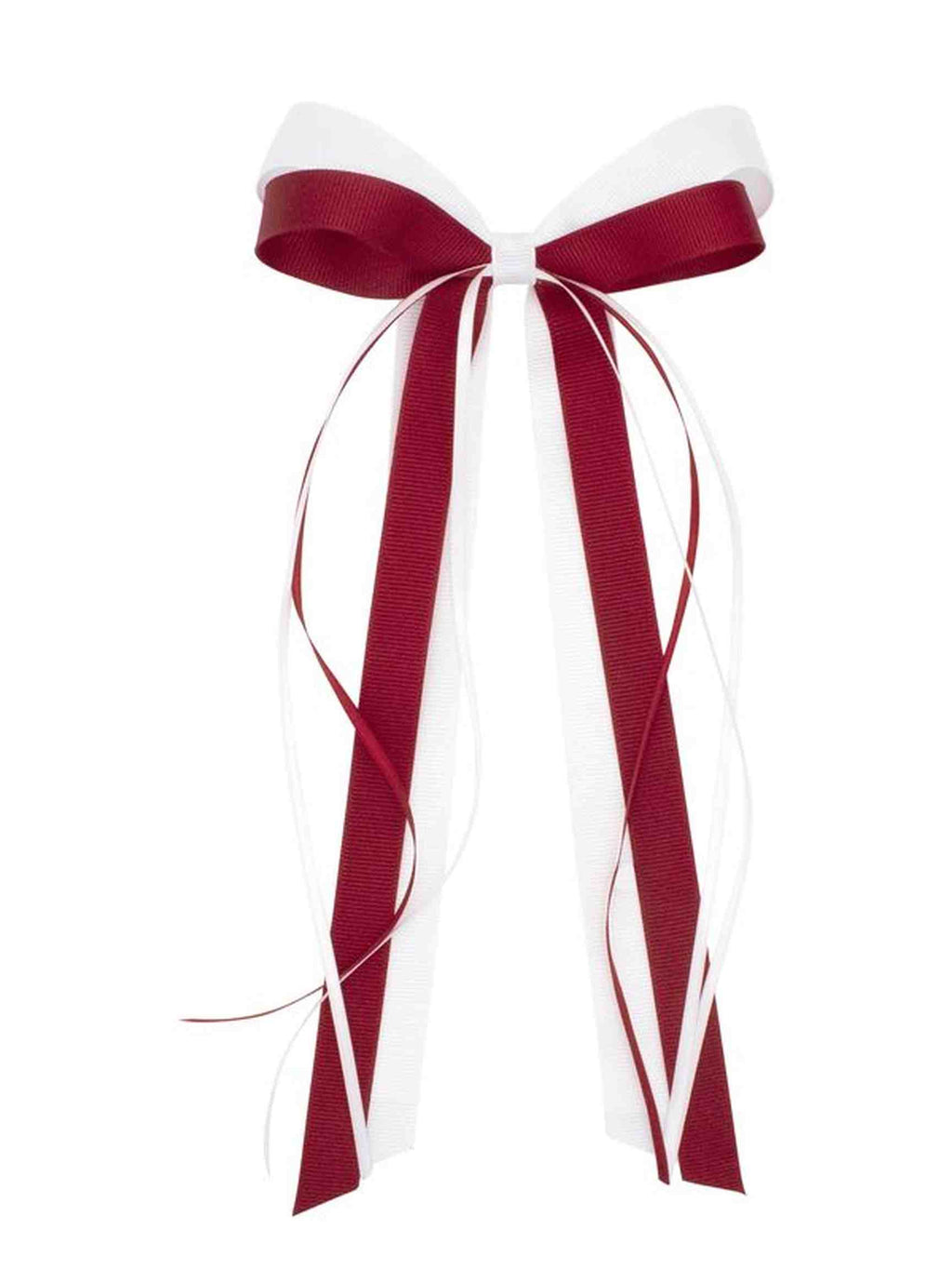 Two Tone Grosgrain & Satin Streamer Bows