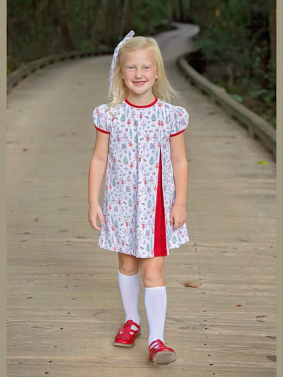 PRE-ORDER Rosie Dress- Nutcracker