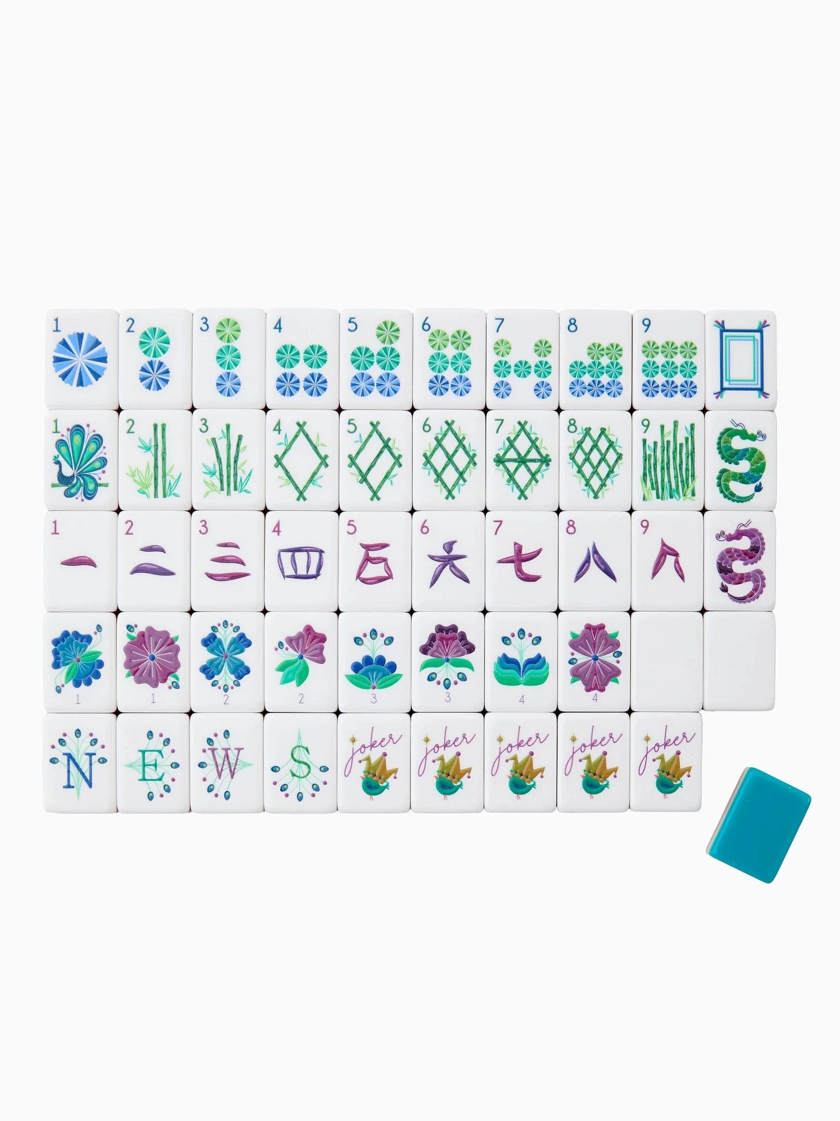 Oh My Mahjong Tiles - Posh Tots Children's Boutique