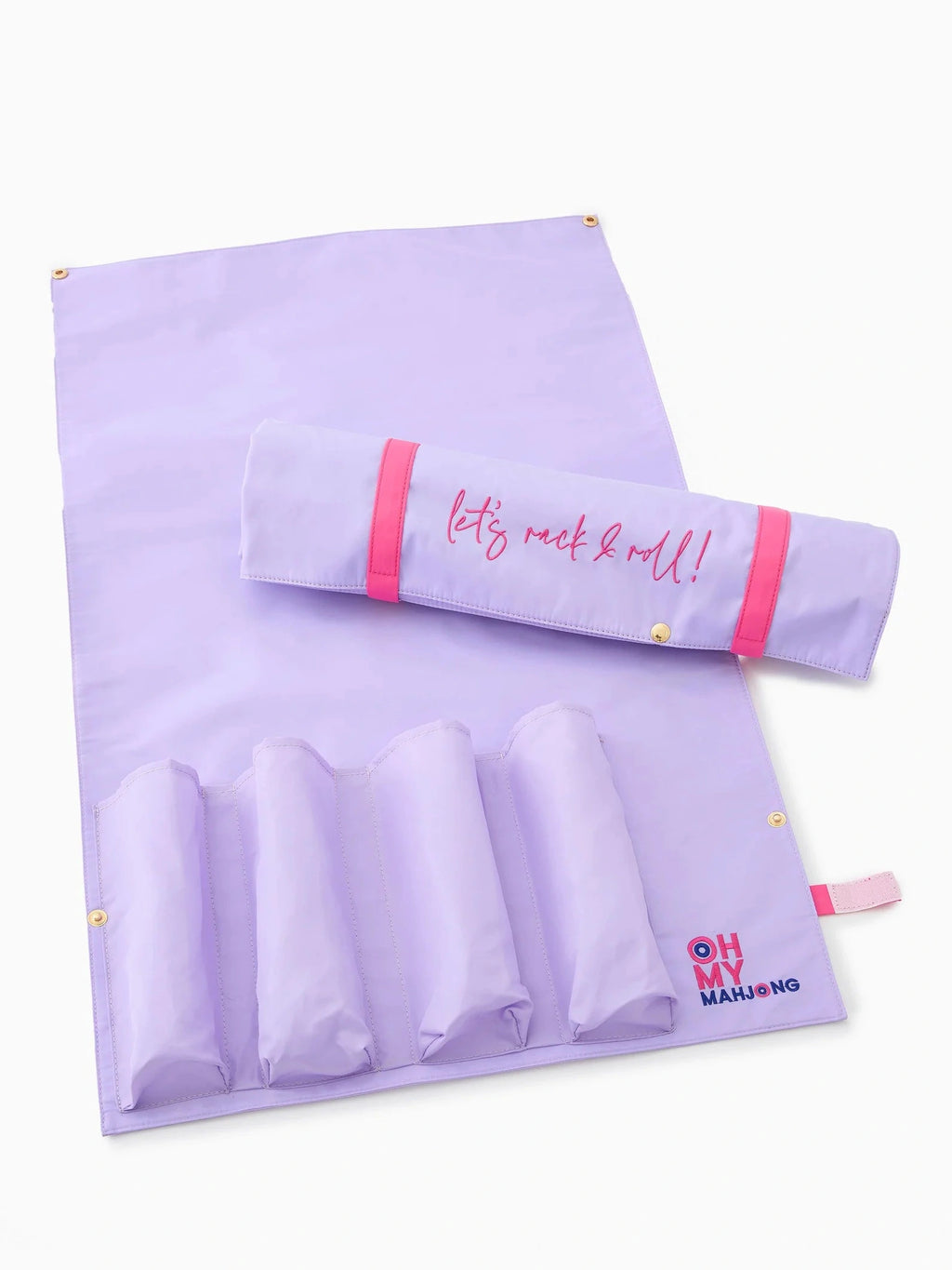 Oh My Mahjong Tile Let's Rack & Roll Bag