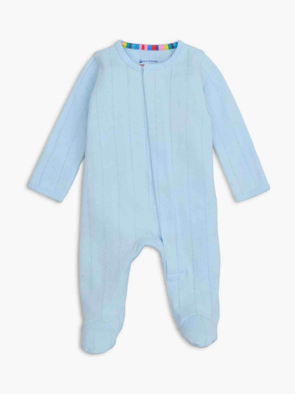 Love Lines Pointelle Magnetic Footie