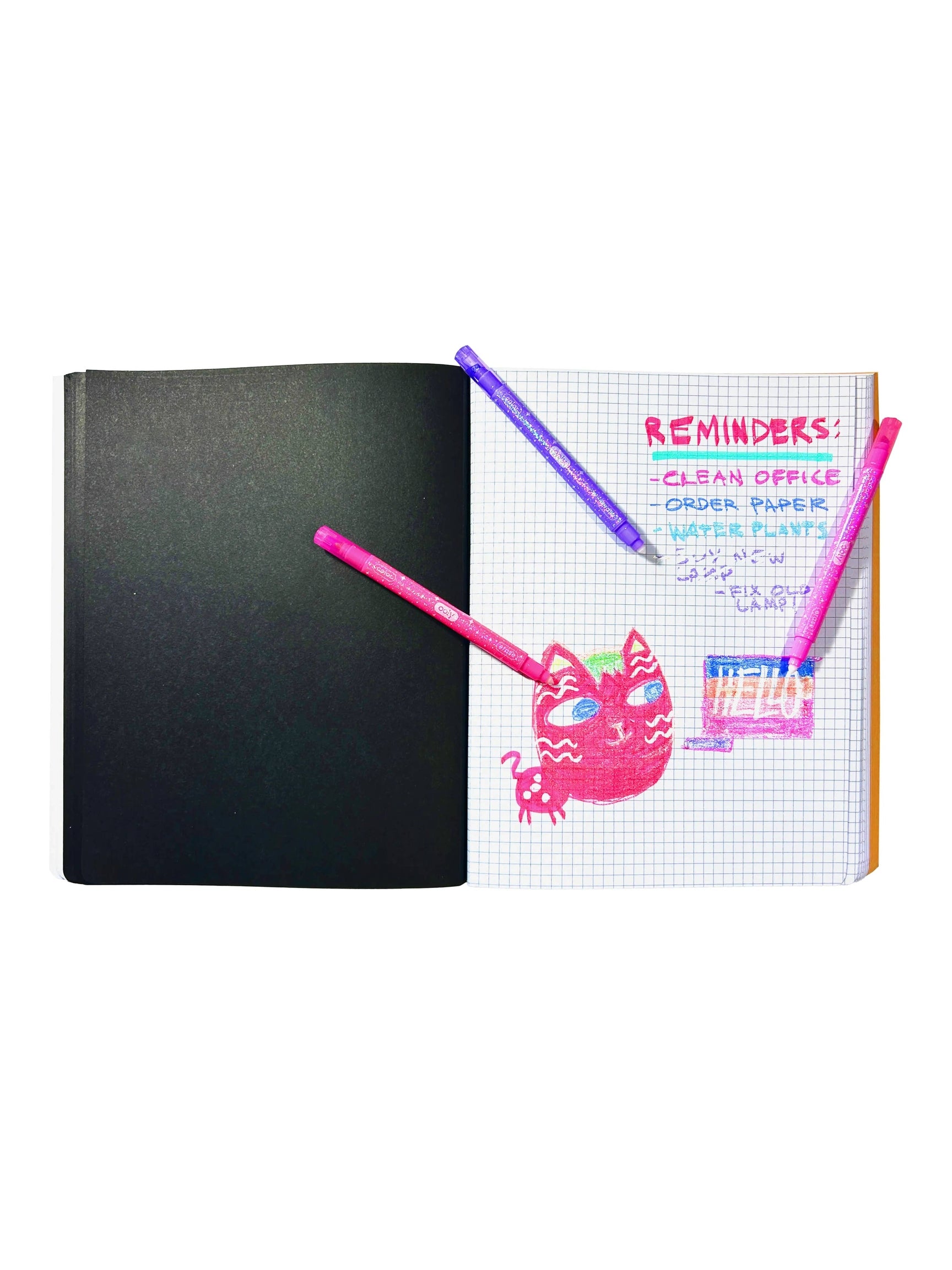 Make no Mistake! Glittery Erasable Markers