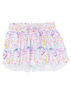 Printed Butterfly Shorts