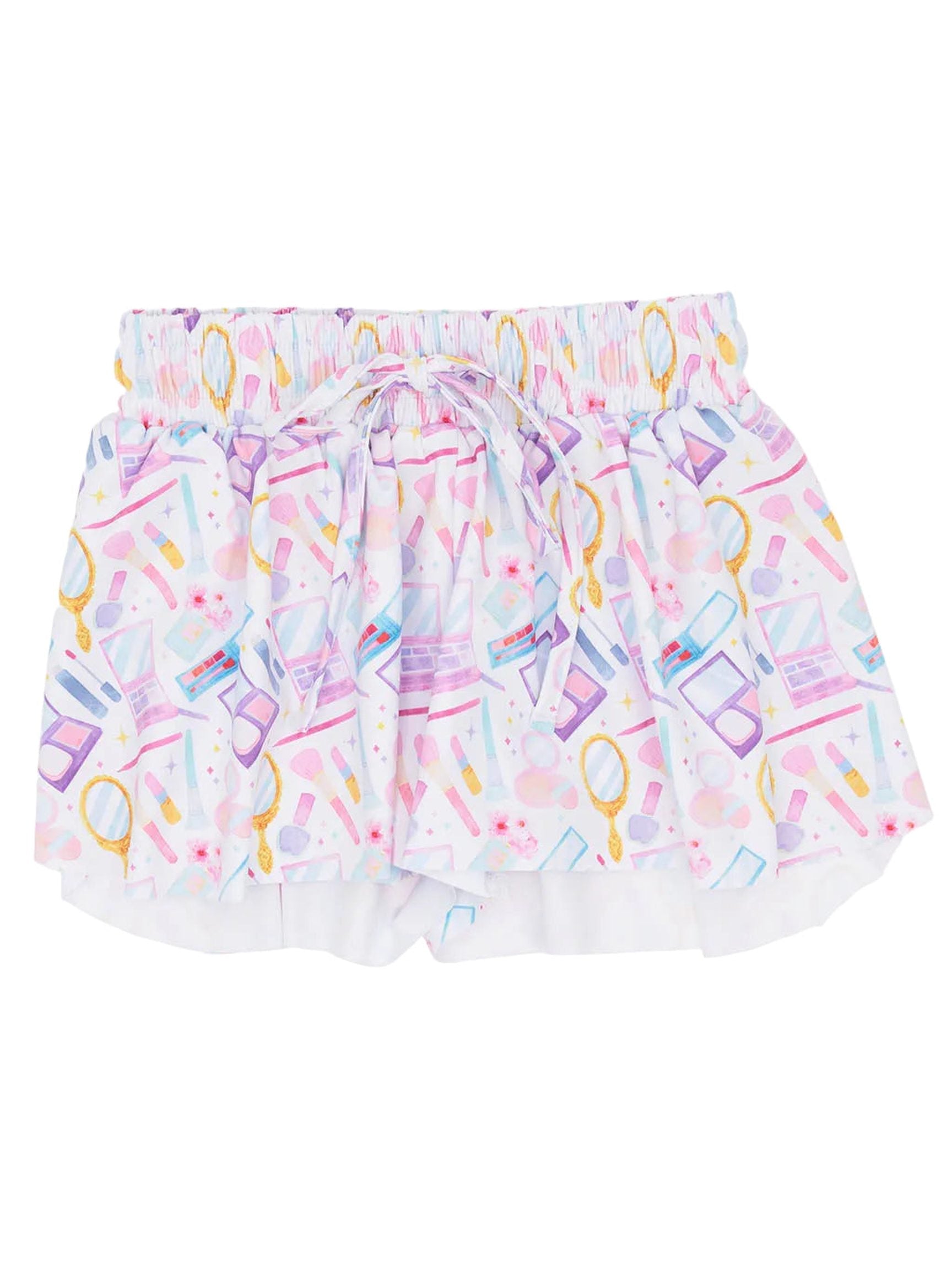 Printed Butterfly Shorts