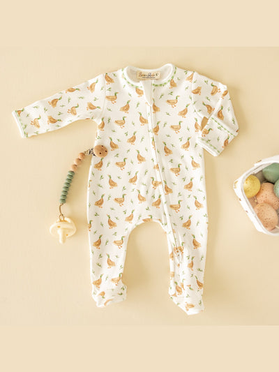 Meadowland Mallards Zip Footie