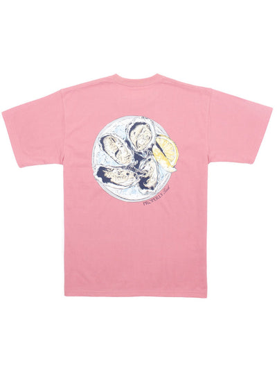 LD Oyster Tray S/S T-Shirt - Salmon