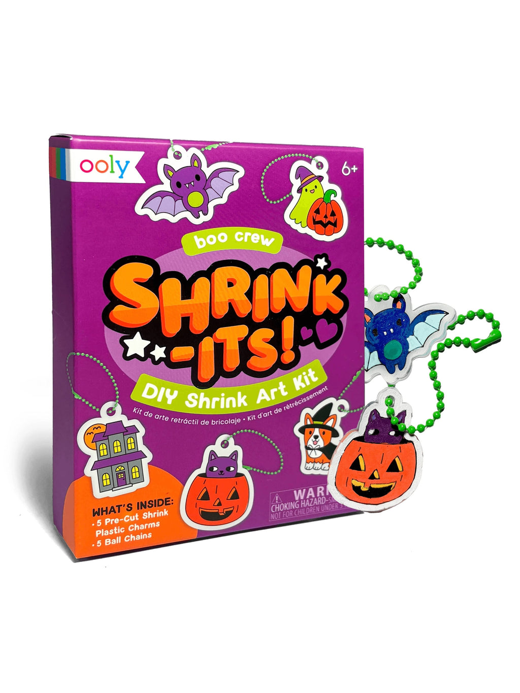 Mini Shrink-Its! DIY Shrink Art Kit - Boo Crew