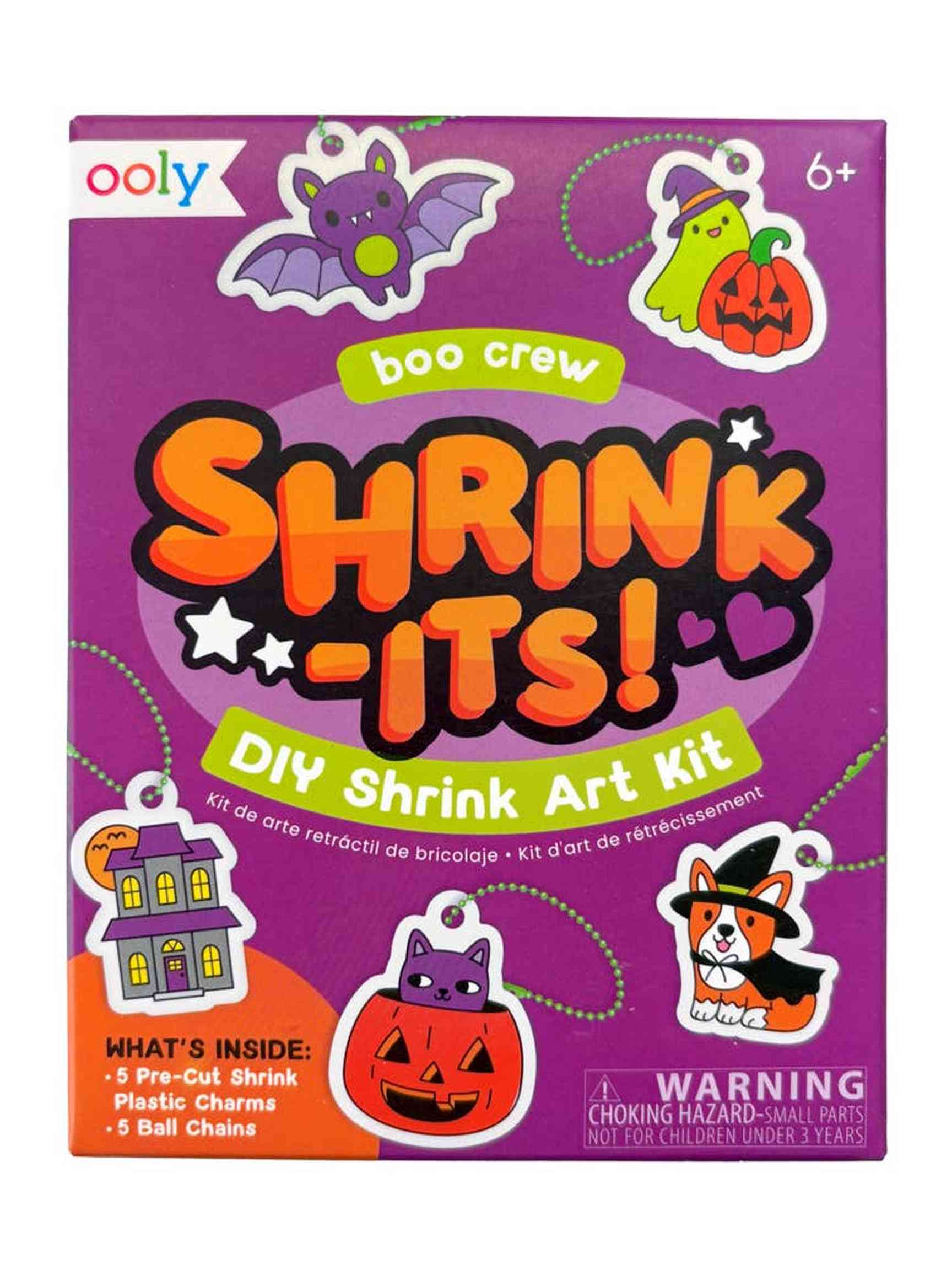 Mini Shrink-Its! DIY Shrink Art Kit - Boo Crew