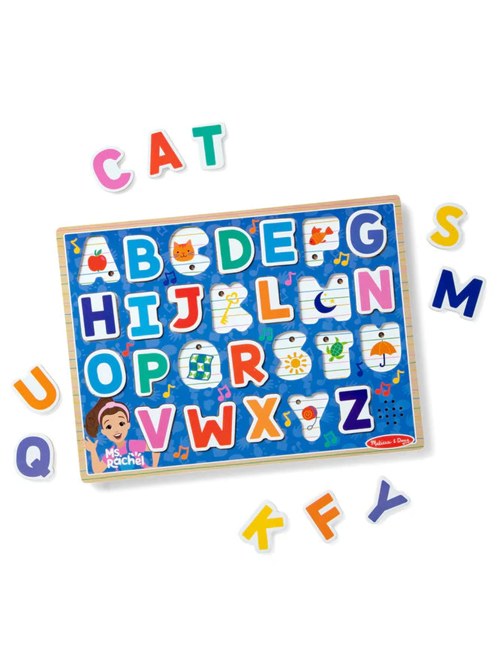 Ms. Rachel™ Wooden Phonics Alphabet Sound Puzzle - 24 Pieces Regular price