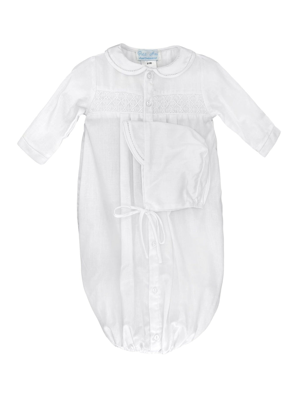 Smocked Boy Gown Set
