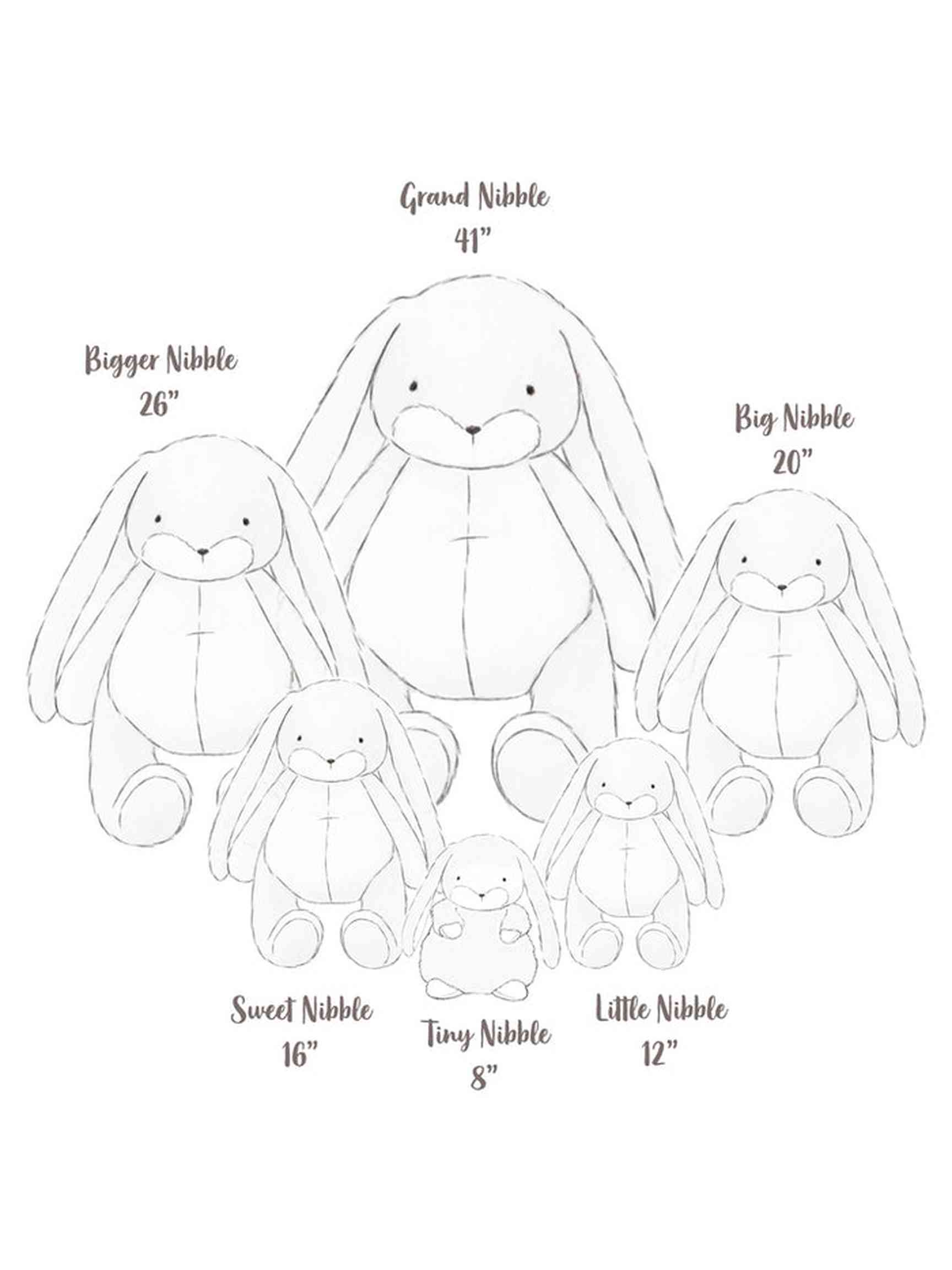 Sweet 16" Floppy Nibble Bunny