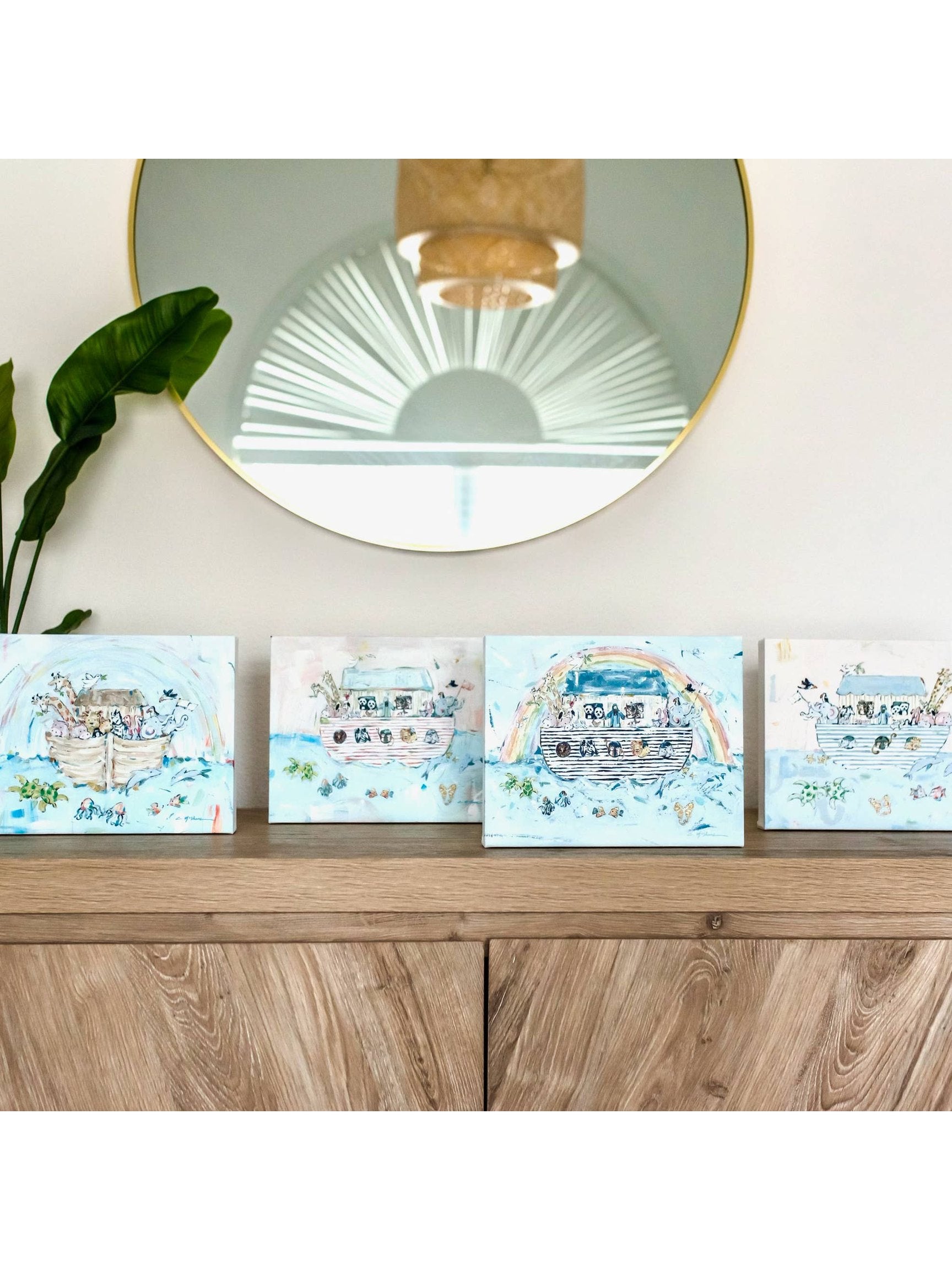 "Noah's ark II" canvas