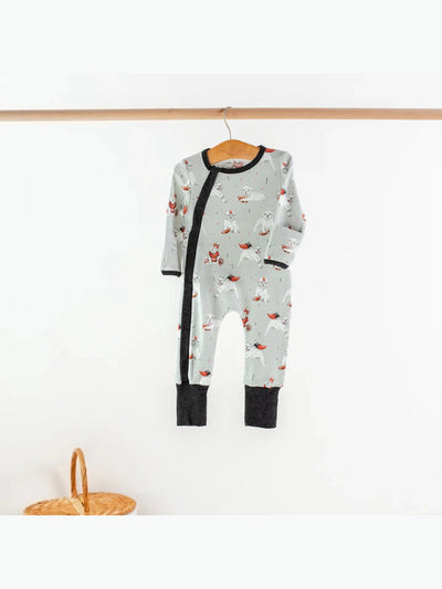 MVP Georgia Organic Cotton Pajamas - Zip-Up