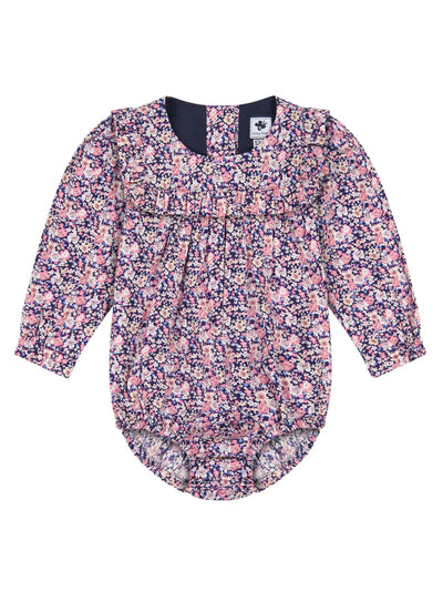 Norah Bubble - Pink & Navy Floral