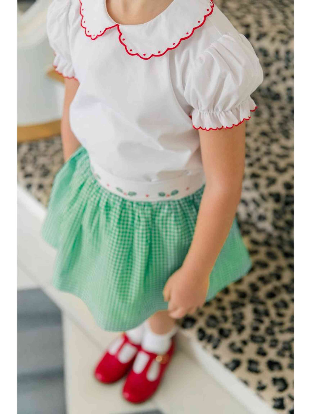 Carol Christmas Blouse