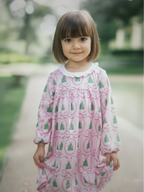 Pink Tannenbaum LS Dress