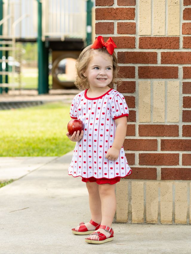 Apple Print Bloomer Set
