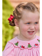 Smocked Bishop Dress - Holly Days