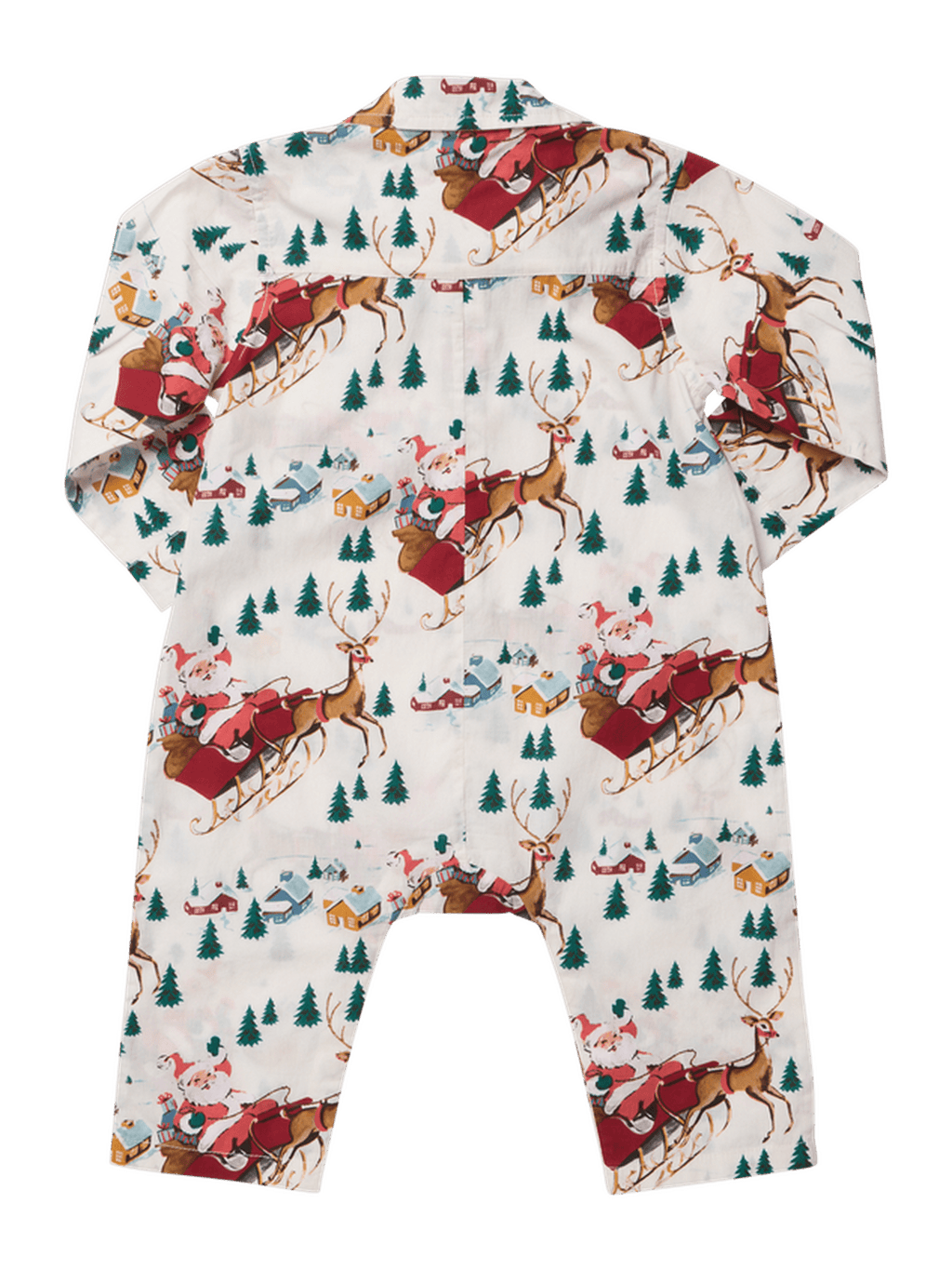 Baby Boys Easton Jumper - Santa Sleigh