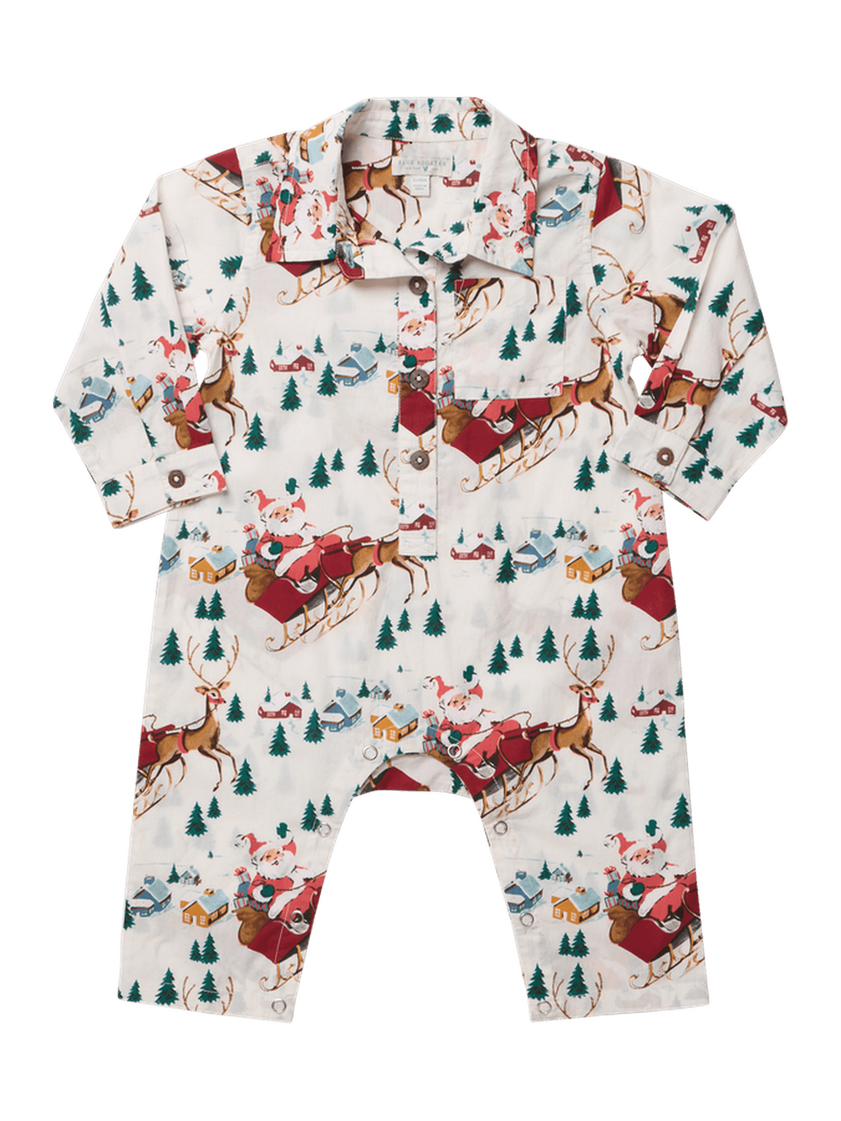 Baby Boys Easton Jumper - Santa Sleigh