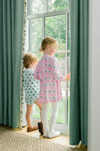 Pink Tannenbaum LS Dress