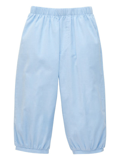 Banded Pull On Corduroy Pant - Light Blue