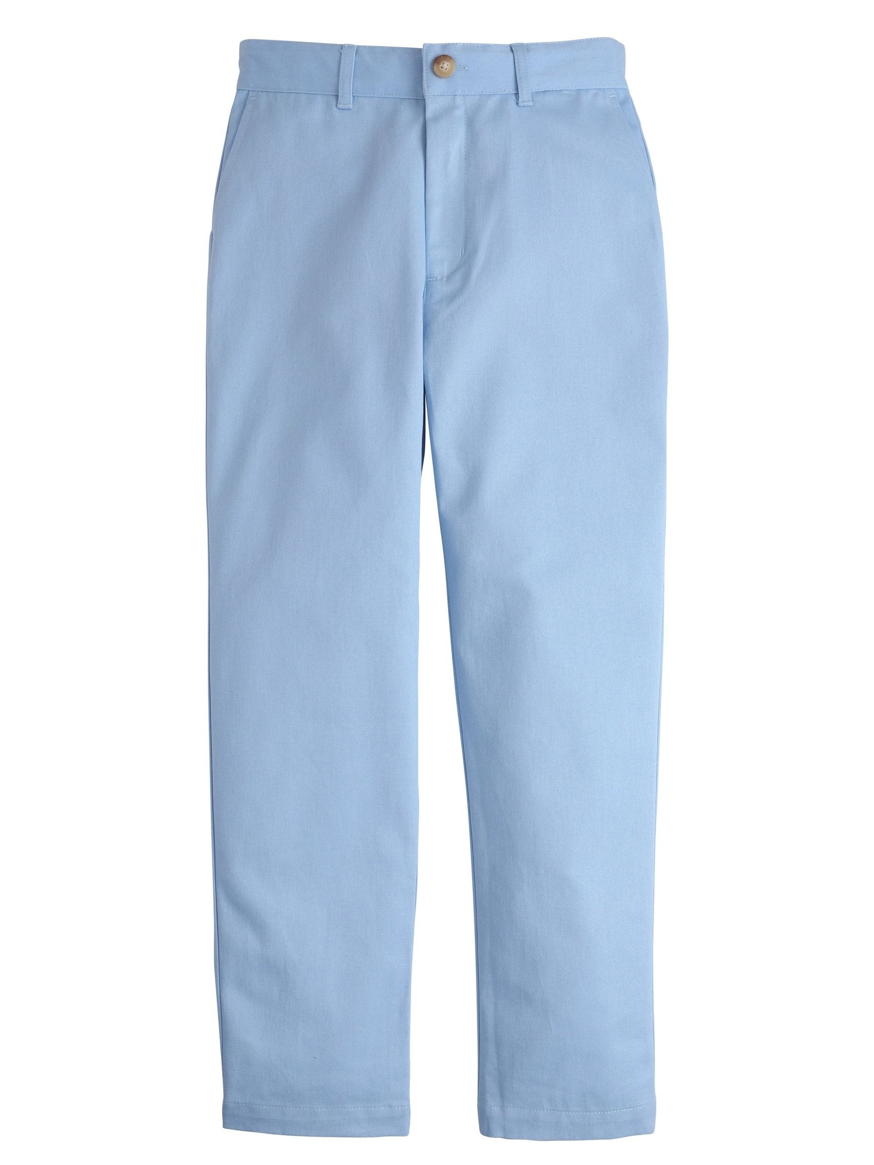 Classic Pant - Light Blue Twill - Posh Tots Children's Boutique