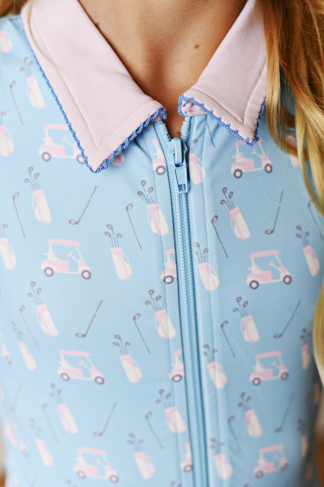 Blue Fairway Tennis Dress