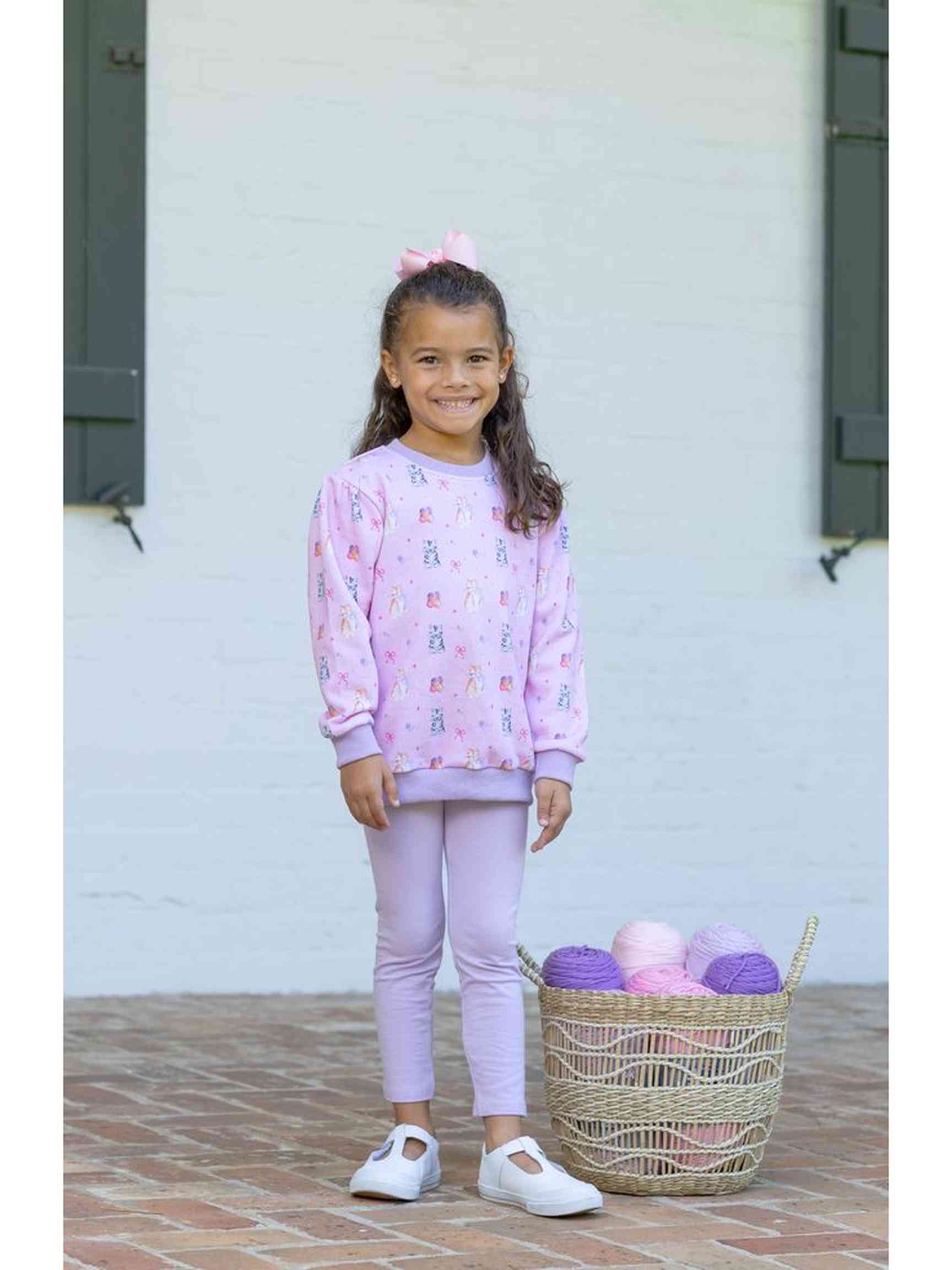 Fluffy Friends French Terry Pullover