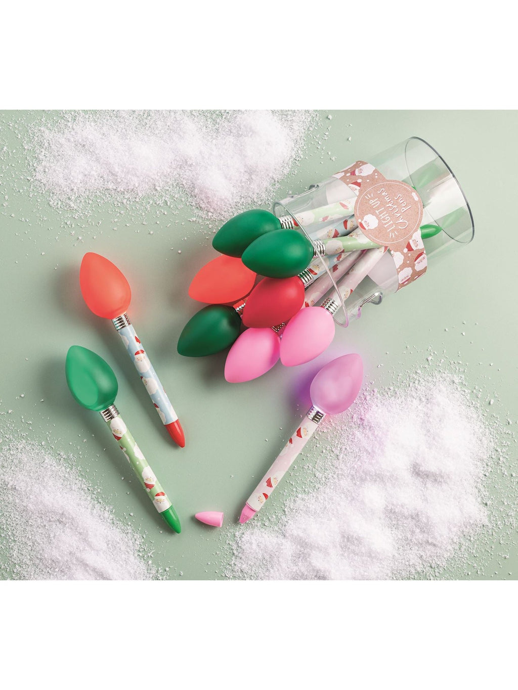 Christmas Bulb Light-Up Pens