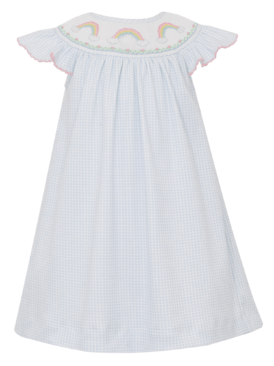 Rainbow Smocked Bishop Dress