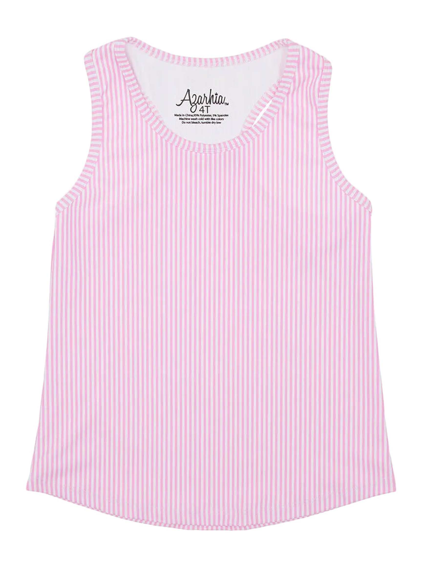 Racer Back Striped Tank